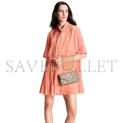 LOUIS VUITTON FÉLICIE POCHETTE M82610 (21*12*3cm)